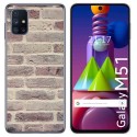 Funda Gel Tpu para Samsung Galaxy M51 diseño Ladrillo 01 Dibujos