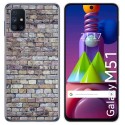 Funda Gel Tpu para Samsung Galaxy M51 diseño Ladrillo 02 Dibujos