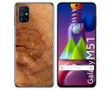 Funda Gel Tpu para Samsung Galaxy M51 diseño Madera 04 Dibujos