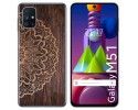 Funda Gel Tpu para Samsung Galaxy M51 diseño Madera 06 Dibujos
