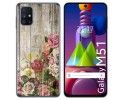 Funda Gel Tpu para Samsung Galaxy M51 diseño Madera 08 Dibujos