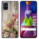 Funda Gel Tpu para Samsung Galaxy M51 diseño Madera 08 Dibujos