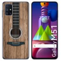 Funda Gel Tpu para Samsung Galaxy M51 diseño Madera 11 Dibujos
