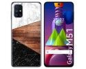 Funda Gel Tpu para Samsung Galaxy M51 diseño Mármol 11 Dibujos