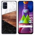 Funda Gel Tpu para Samsung Galaxy M51 diseño Mármol 11 Dibujos