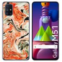 Funda Gel Tpu para Samsung Galaxy M51 diseño Mármol 12 Dibujos