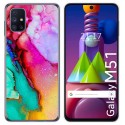Funda Gel Tpu para Samsung Galaxy M51 diseño Mármol 15 Dibujos