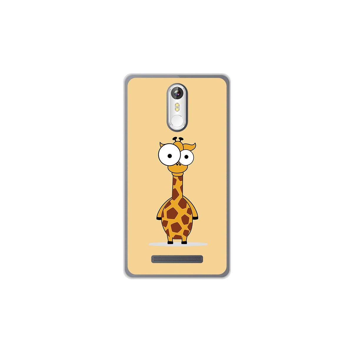 Funda Gel Tpu para Leagoo M8 / M8 Pro Diseño Jirafa Dibujos