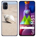 Funda Gel Tpu para Samsung Galaxy M51 diseño Concha Dibujos