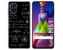 Funda Gel Tpu para Samsung Galaxy M51 diseño Formulas Dibujos