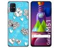 Funda Gel Tpu para Samsung Galaxy M51 diseño Mariposas Dibujos