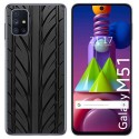 Funda Gel Tpu para Samsung Galaxy M51 diseño Neumatico Dibujos