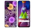 Funda Gel Tpu para Samsung Galaxy M51 diseño Radial Dibujos