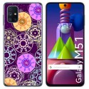 Funda Gel Tpu para Samsung Galaxy M51 diseño Radial Dibujos
