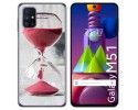 Funda Gel Tpu para Samsung Galaxy M51 diseño Reloj Dibujos