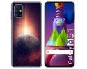 Funda Gel Tpu para Samsung Galaxy M51 diseño Tierra Dibujos