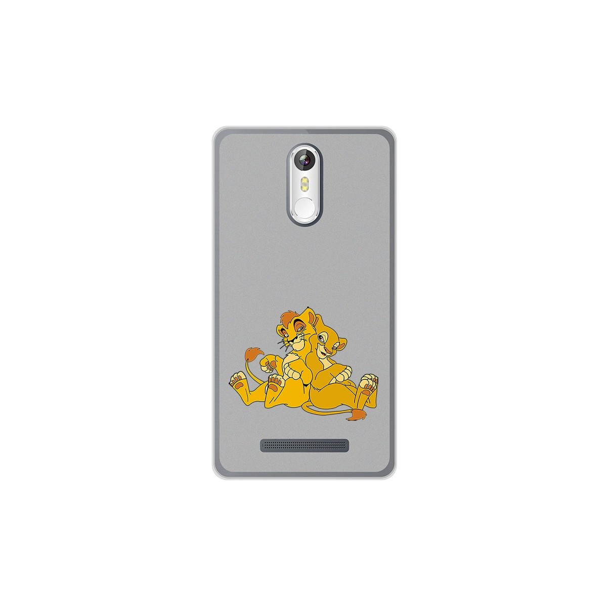Funda Gel Tpu para Leagoo M8 / M8 Pro Diseño Leones Dibujos