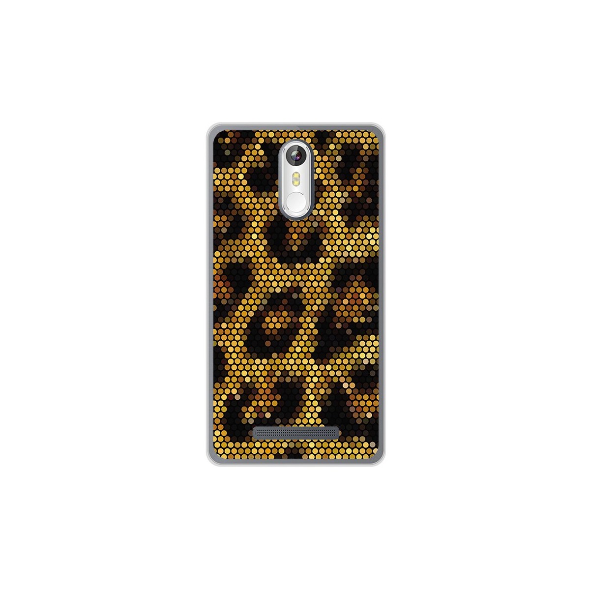 Funda Gel Tpu para Leagoo M8 / M8 Pro Diseño Leopardo Dibujos