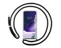 Funda Colgante Transparente para Samsung Galaxy Note 20 Ultra con Cordon Negro