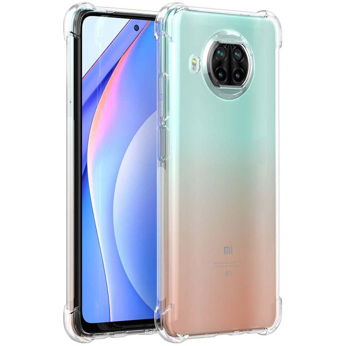 Funda Gel Tpu Anti-Shock Transparente para Xiaomi Mi 10T Lite