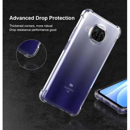 Funda Gel Tpu Anti-Shock Transparente para Xiaomi Mi 10T Lite