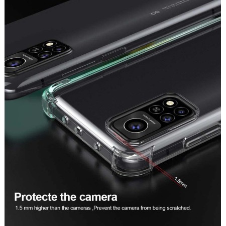 Funda Gel Tpu Anti-Shock Transparente para Xiaomi Mi 10T / 10T Pro
