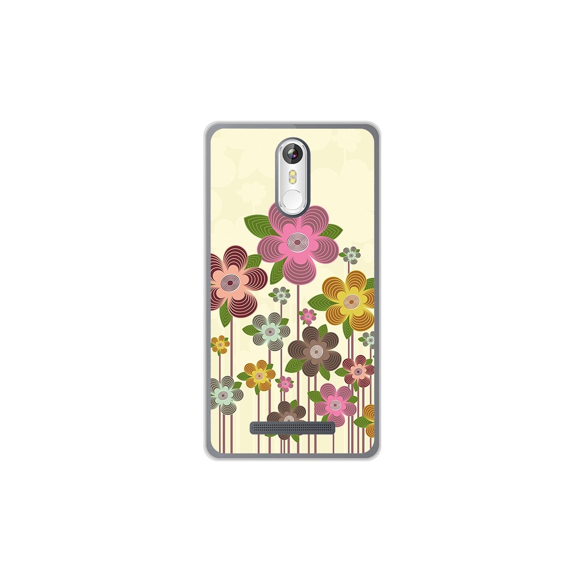 Funda Gel Tpu para Leagoo M8 / M8 Pro Diseño Primavera En Flor  Dibujos