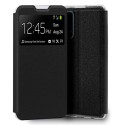 Funda Libro Soporte con Ventana para Realme 7 Color Negra