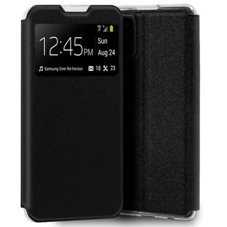 Funda Libro Soporte con Ventana para Samsung Galaxy M51 color Negra