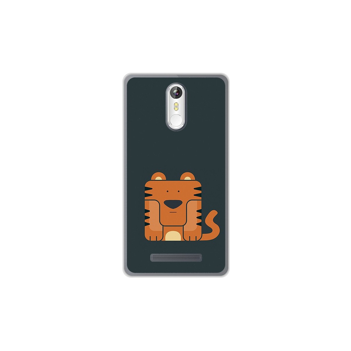 Funda Gel Tpu para Leagoo M8 / M8 Pro Diseño Tigre Dibujos