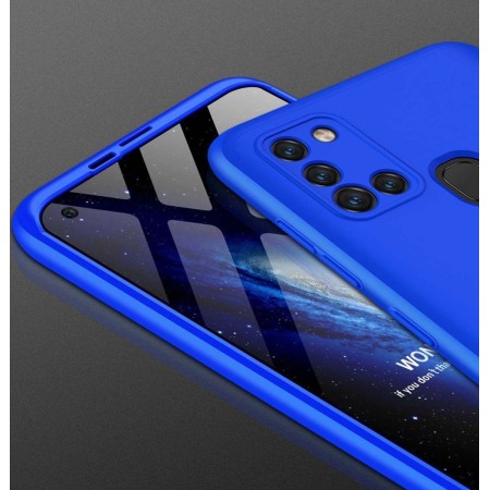Funda Carcasa GKK 360 para Samsung Galaxy A21S  color Azul