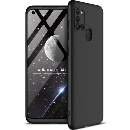 Funda Carcasa GKK 360 para Samsung Galaxy A21S color Negra