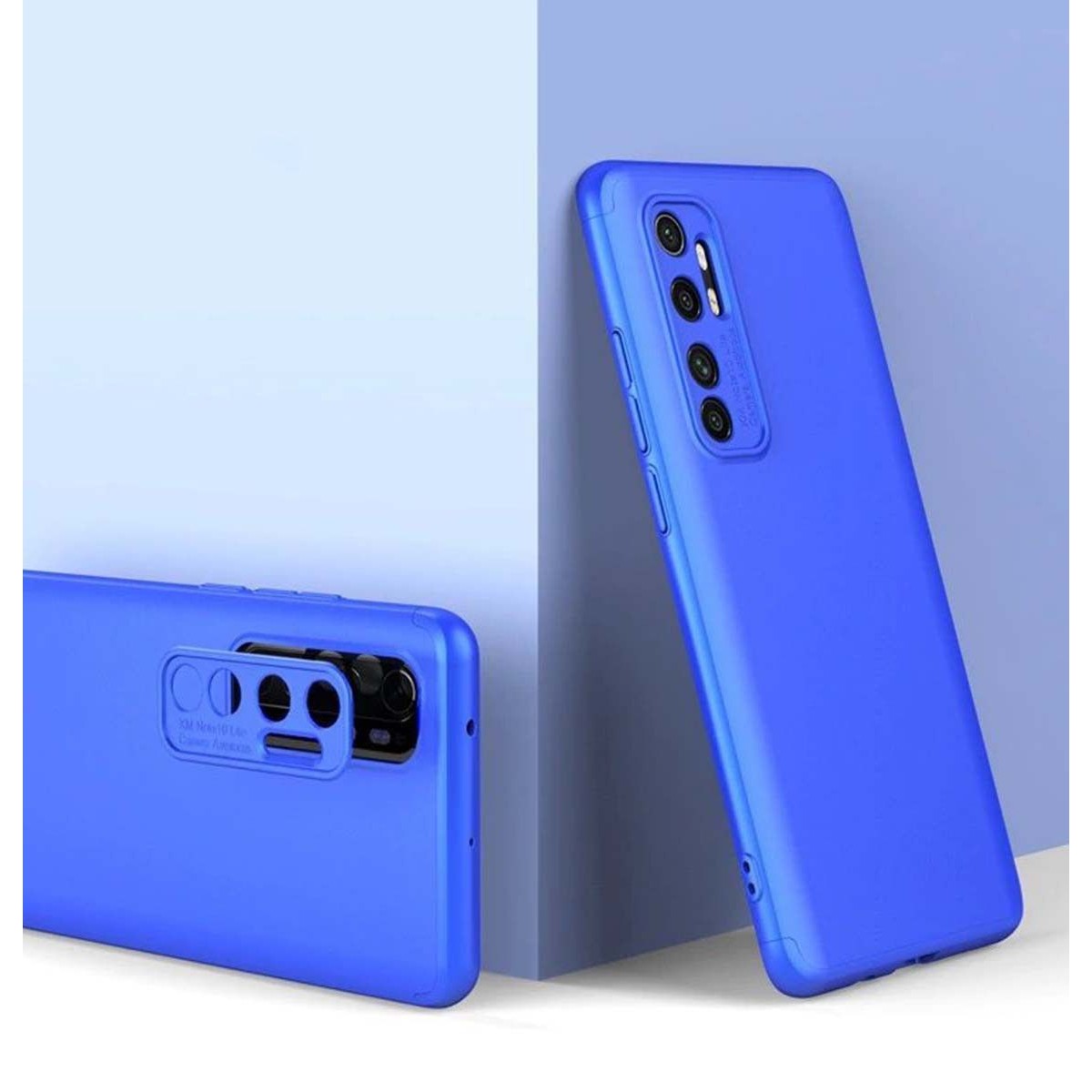 Funda Carcasa GKK 360 para Xiaomi Mi Note 10 Lite  color Azul