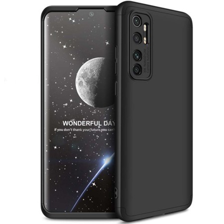 Funda Carcasa GKK 360 para Xiaomi Mi Note 10 Lite  color Negra