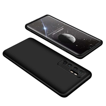 Funda Carcasa GKK 360 para Xiaomi Mi Note 10 Lite  color Negra