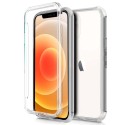 Funda Completa Transparente Pc + Tpu Full Body 360 para Iphone 12 / 12 Pro (6.1)