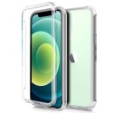 Funda Completa Transparente Pc + Tpu Full Body 360 para Iphone 12 Mini (5.4)