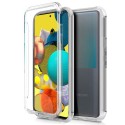 Funda Completa Transparente Pc + Tpu Full Body 360 para Samsung Galaxy A51 5G