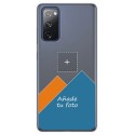 Personaliza tu Funda Gel Silicona Transparente con tu Fotografia para Samsung Galaxy S20 FE dibujo personalizada