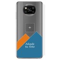 Personaliza tu Funda Gel Silicona Transparente con tu Fotografia para Xiaomi POCO X3 NFC / X3 PRO dibujo personalizada