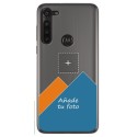 Personaliza tu Funda Gel Silicona Transparente con tu Fotografia para Motorola Moto G8 Power dibujo personalizada