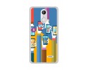 Funda Gel Tpu para Leagoo M5 Diseño Apps Dibujos