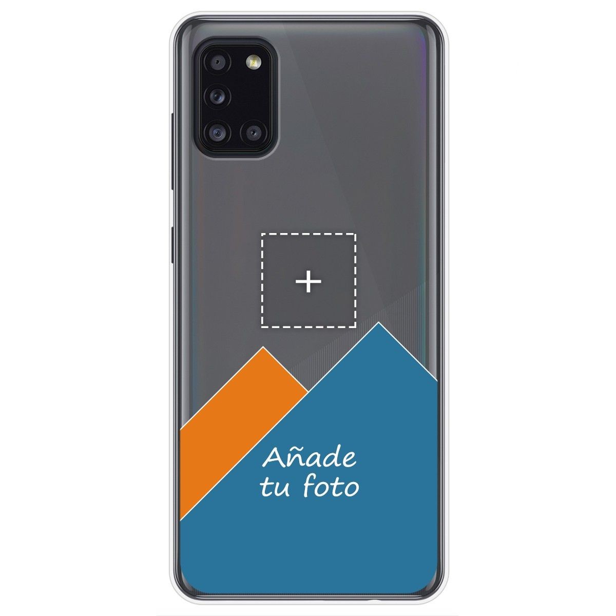 Personaliza tu Funda Pc + Tpu 360 con tu Fotografia para Samsung Galaxy A31 dibujo personalizada
