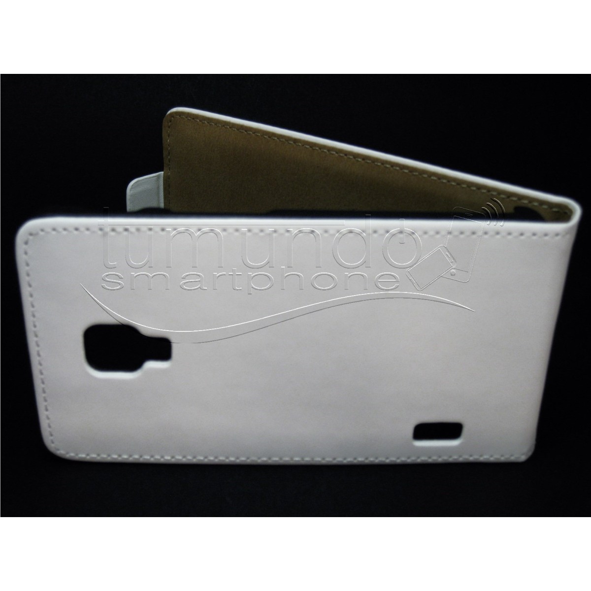 Funda Piel Premium Ultra-Slim Lg Optimus L7 II P710 Blanca