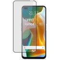 Protector Cristal Templado Completo 5D Full Glue Negro para Oppo Reno 4Z 5G Vidrio