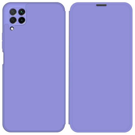 Funda Silicona Líquida con Tapa para Huawei P40 Lite color Morado Pastel