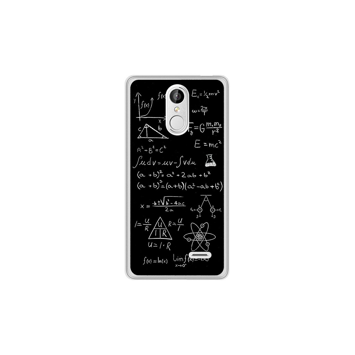 Funda Gel Tpu para Leagoo M5 Diseño Formulas Dibujos