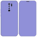 Funda Silicona Líquida con Tapa para Xiaomi Redmi 9 color Morado Pastel