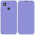 Funda Silicona Líquida con Tapa para Xiaomi Redmi 9C color Morado Pastel