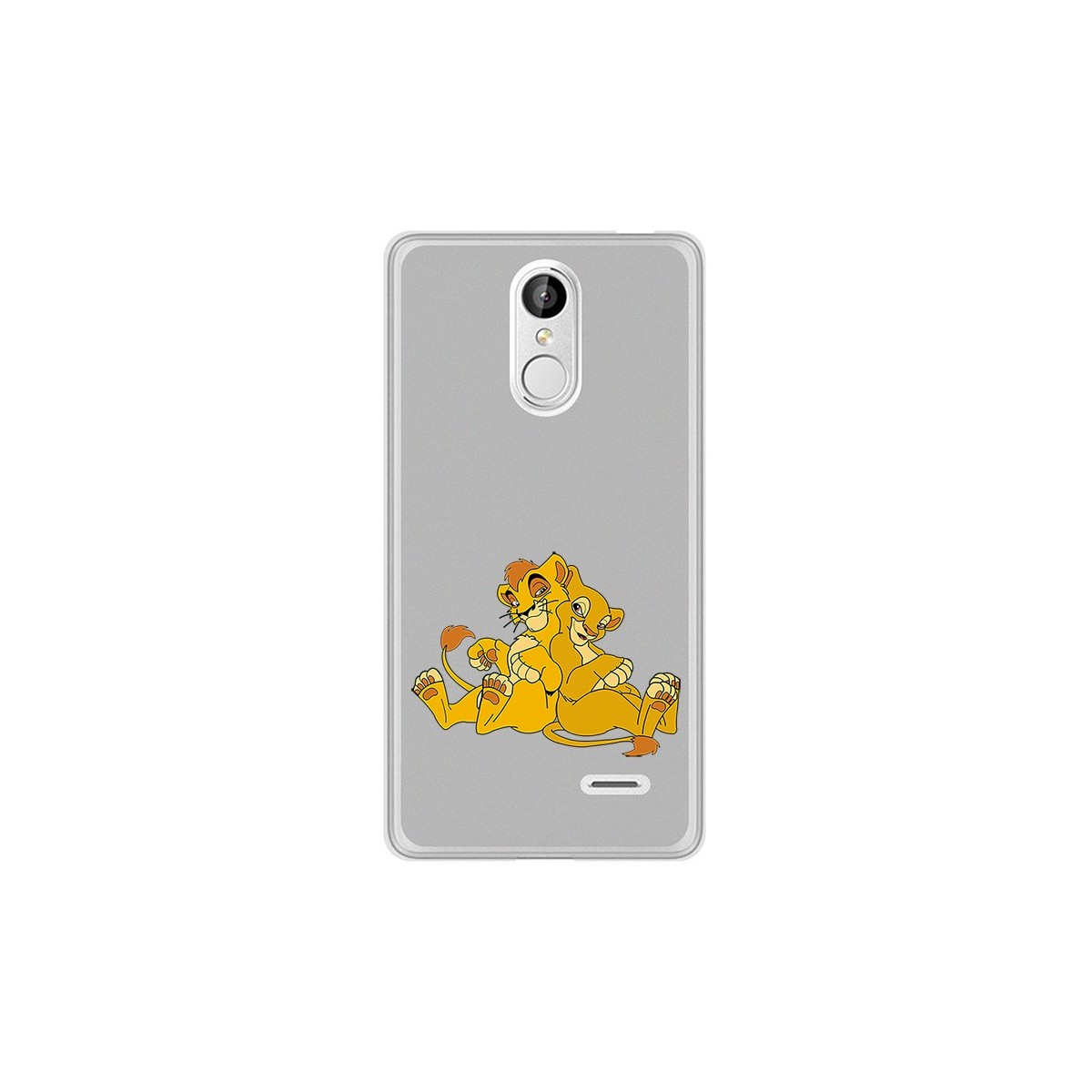 Funda Gel Tpu para Leagoo M5 Diseño Leones Dibujos